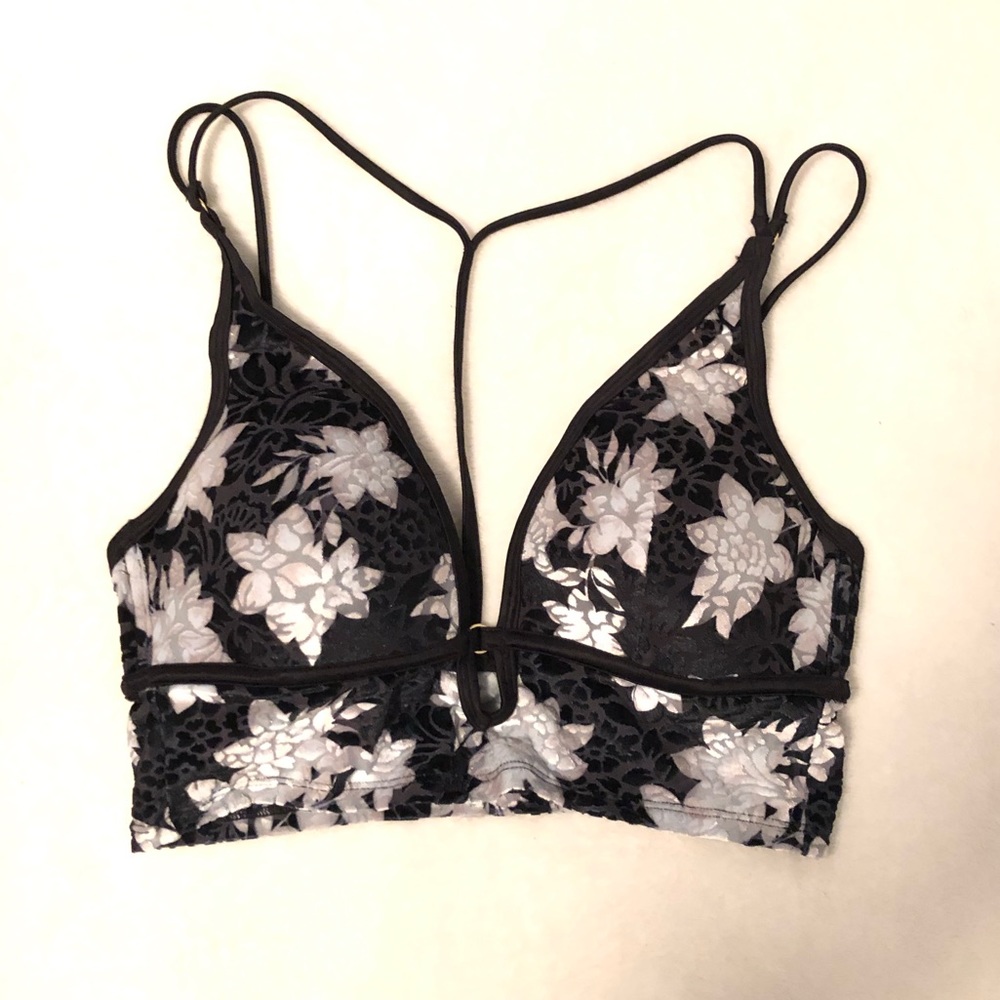 NW padded velvet bralette from Victoria’s Secret